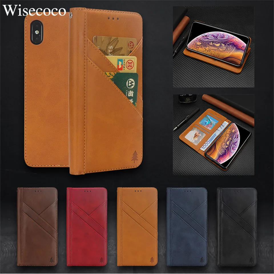 

Multifunction Card Holder Wallet Flip Case for Iphone X Xs Xr Max 8 7 6 6s Plus Coque Luxury Leather Stand Magnetic Book Cover