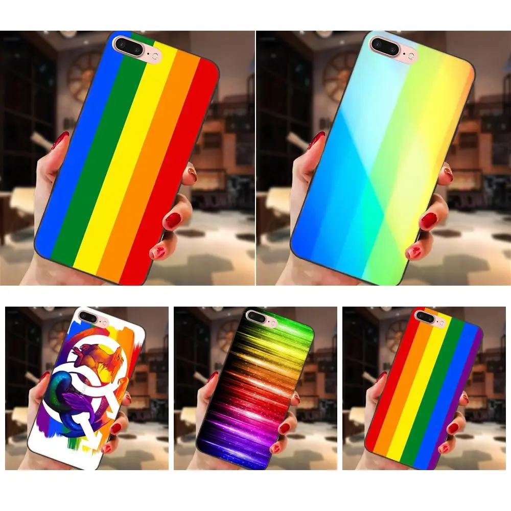 

Gay Lesbian Pride Lgbt Rainbow Flag Art For Huawei Honor 5A 6A 6C 7A 7C 7X 8A 8C 8X 9 10 P8 P9 P10 P20 P30 Mini Lite Plus