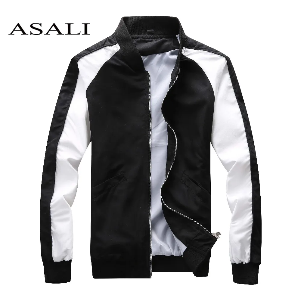 Beste 2018 mannen Lente Zomer Bomberjack Plus Size Casual Jas Nieuwe Fall Mens Fashion Comfortabele Koreaanse Stijl Jas Kraag jas