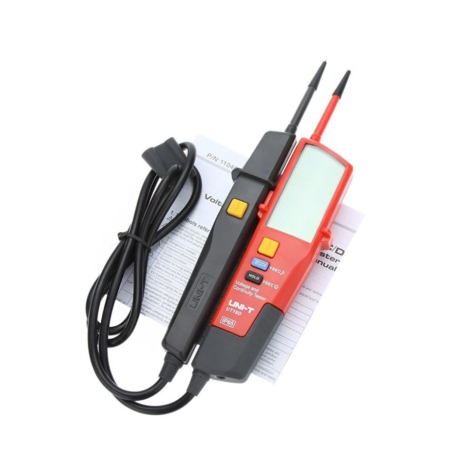 

1pcs UNI-T UT18D UT18A UT18B UT18C Voltage And Continuity Testers Auto Range Volt Detectors Pen LED/LCD Display