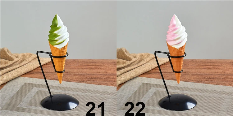Моделирование Хрустящие модели мороженого искусственные, пластиковые модели мороженого искусственные продукты образцы фотографии реквизит украшения на заказ