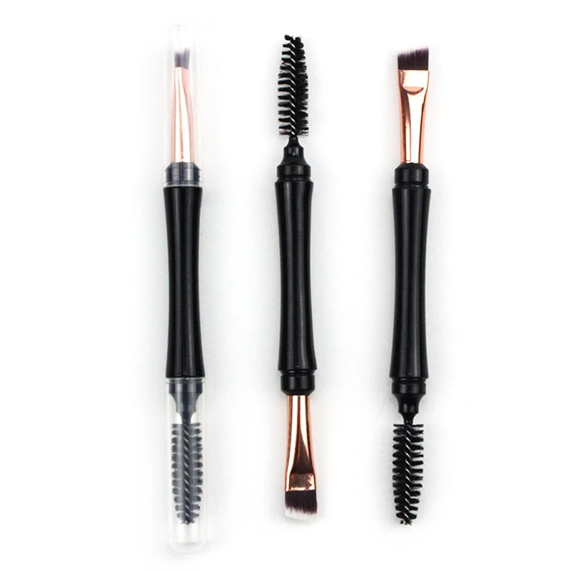 Двухсторонняя угловая кисть для бровей BBL Pro 1 шт. и Spoolie Brush формирования