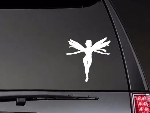 

Graceful Fairy Stickers Window Door Decal Top Quatily Waterproof creative car stickers trunk decor removable ZP0427