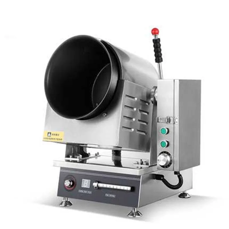 Большая коммерческая машина для приготовления пищи, автоматическая интеллектуальная машина для приготовления Жареного Риса, электромагнитный барабан, кастрюля для приготовления пищи