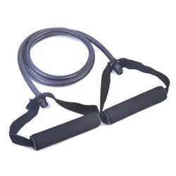 SZ-LGFM-2pcs сопротивление груди расширитель, веревка для йоги пружины сопротивления трубки-черный