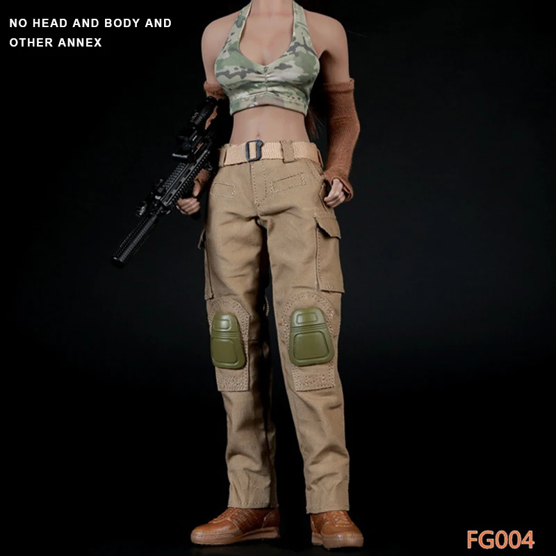 Fire Girl Toys 1/6 Scale Female Soldier Spnier Clothes Tactical Shooter Set FG004 For 12 Inch Phicen Jiaodol Action Figure Fire Girl Toys 1/6 Scale Female Soldier Spnier Clothes Tactical Shooter Set FG004 For 12 Inch Phicen Jiaodol Action Figure