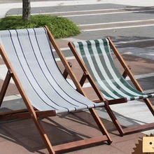 Пляжный стул, уличная мебель, садовая мебель, деревянный стул для кемпинга, складной шезлонг kamp sandalyesi, Оксфорд+ антисептик из твердой древесины