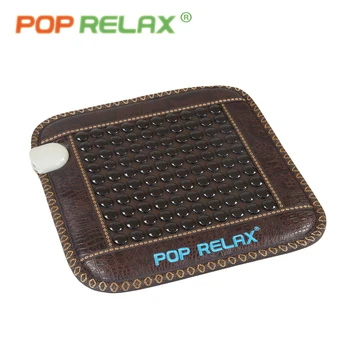 

POP RELAX 110V tourmaline germanium mattress far infrared thermal heating health care jade stone chair seat massage mat mattress