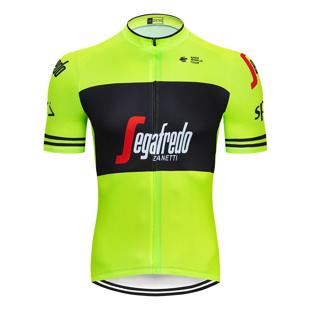 Новинка команда треккинг одежда для велоспорта Джерси шорты комплект Ropa Мужчины pro футболка с коротким рукавом велосипедный майон Culotte - Цвет: Cycling jersey