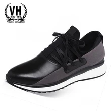 Новинка; кожаная обувь для отдыха в английском стиле; сезон 17 лет; Мужская обувь; популярная Молодежная обувь; универсальная мужская обувь