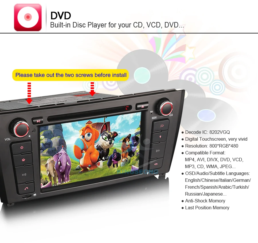 Discount Autoradio Android 7.1 DAB+ GPS WiFi Bluetooth Car CD DVD Navi for BMW 1 Serie E81 E82 E87 E88 Door Hatchback Coupe Convertible 19