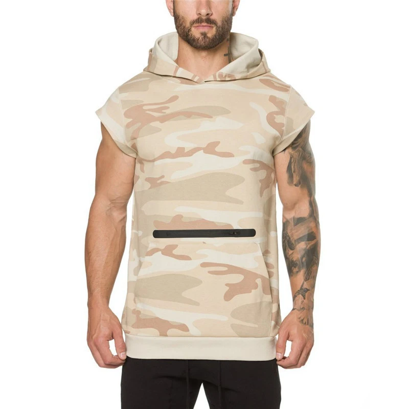 Camouflage fitness Men Sweatshirt-3