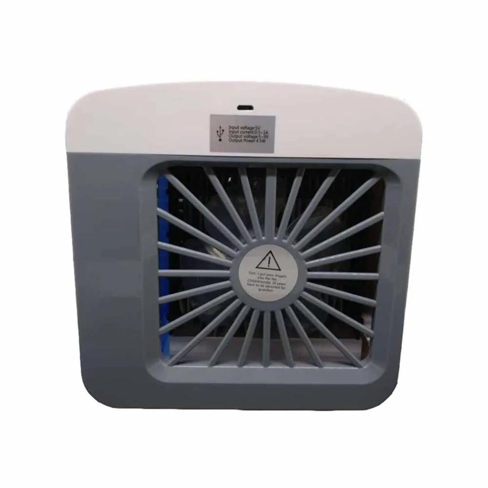 Удобный вентилятор-кулер портативный цифровой кондиционер увлажнитель воздуха пространство легко очищает воздух вентилятор охлаждения