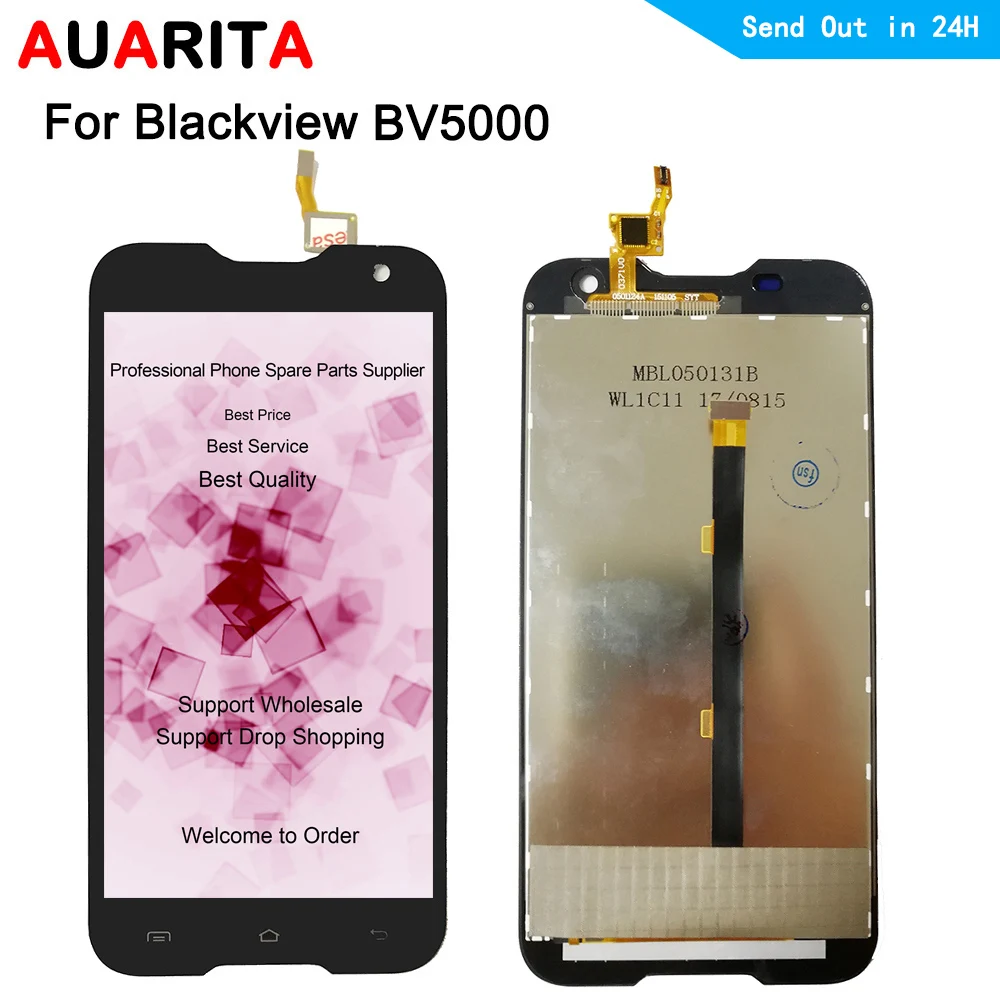 

LCD For 5" Blackview BV5000 LCD Display Touch panel Screen 100% Tested Digitizer Assembly Replacement For Blackview BV 5000