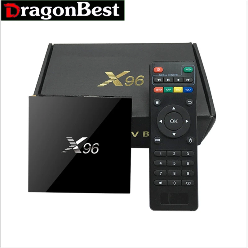 

X96 Android 6.0 Marshmallow 2GB 16GB Amlogic S905X Quad Core TV Box 2.4G Wifi 4K*2K HDMI 2.0A