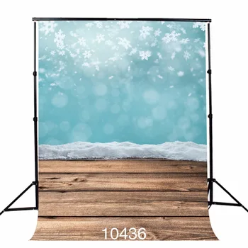 

SJOLOON New Snow photography background Wood photo backdrop Photography backdrops 150x210cm Fond studio photo vinyle 5x7ft