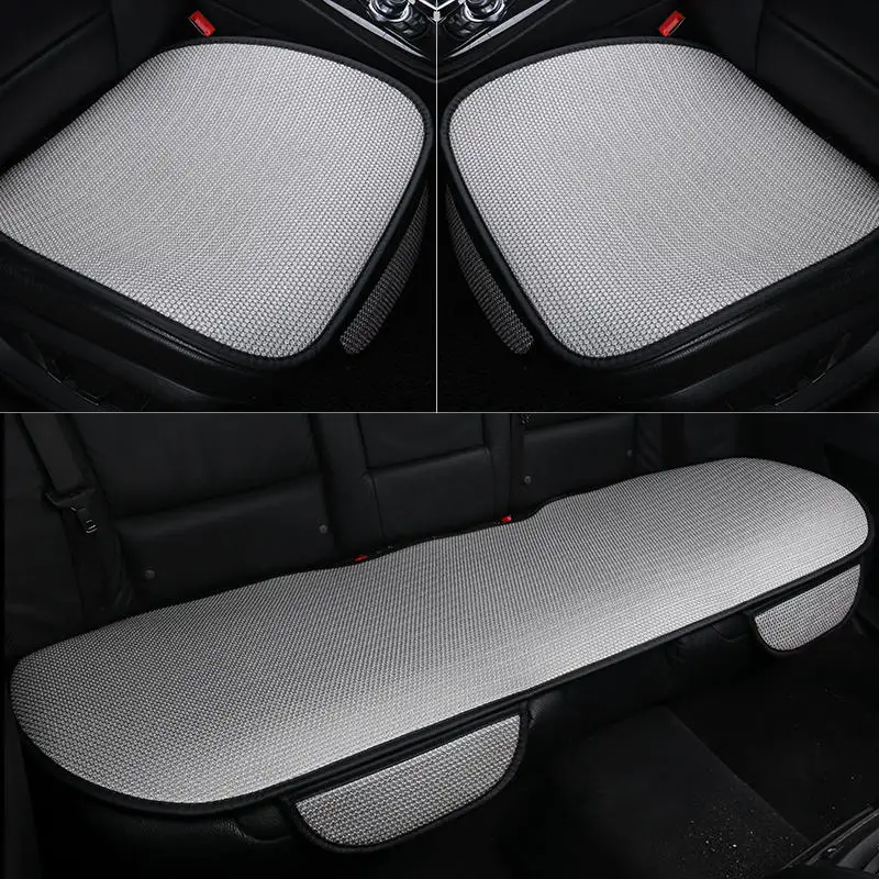 

Car seat cushion summer without back of a chair surrounded three-piece monolithic cushion Car seat cover