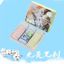 3 шт./лот, мягкое детское нижнее белье из натурального хлопка детское нижнее белье Разноцветные трусы для мальчиков для маленьких мальчиков, трусы-боксеры Нижнее белье для детей и подростков От 3 до 13 лет