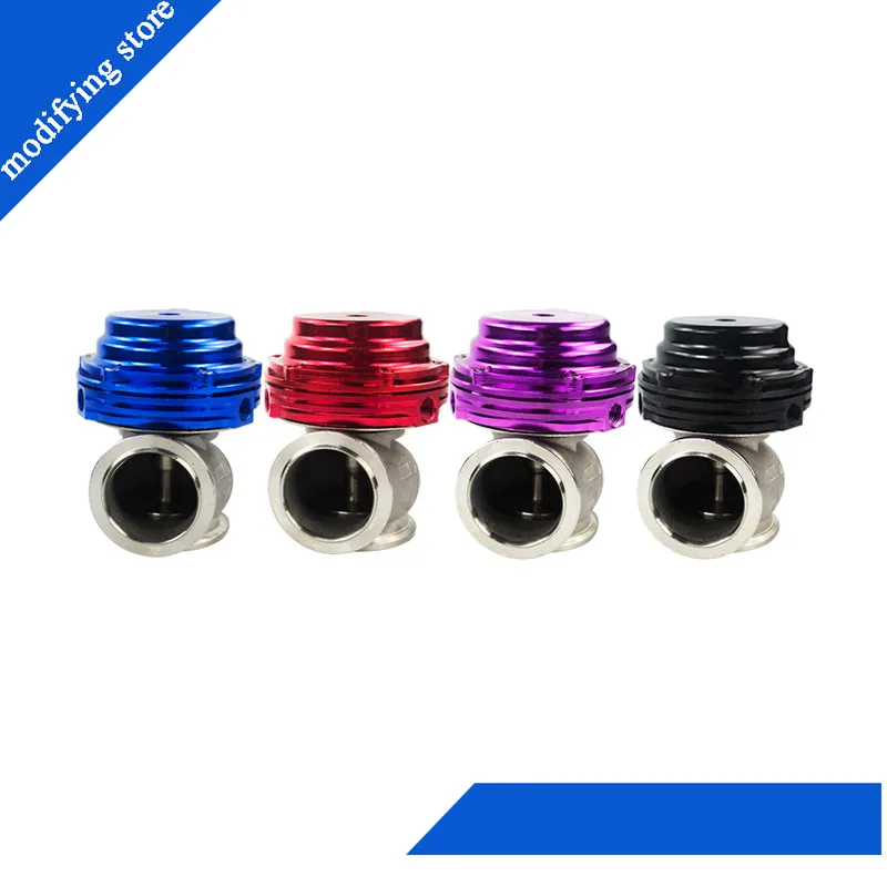 

MVS 38mm Wastegate Aluminum Top Steel V-band Gold External Waste Gate For Supercharge Turbo Manifold 14PSI QY5831