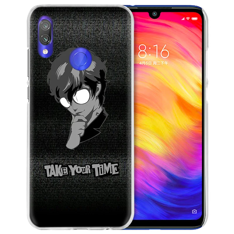 Чехол для телефона P5 Persona 5 аниме для Xiao mi Red mi Go Note 7 6 6A Pro S2 5 5A 4X mi A1 A2 9 mi x 3 5G 8 lite Play F1