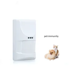 1/2/4pcs Wireless 433MHz PIR Alarm Sensor 20KG Pet Immunity PIR Motion Sensor Infrared Detector For Home Security Alarm System