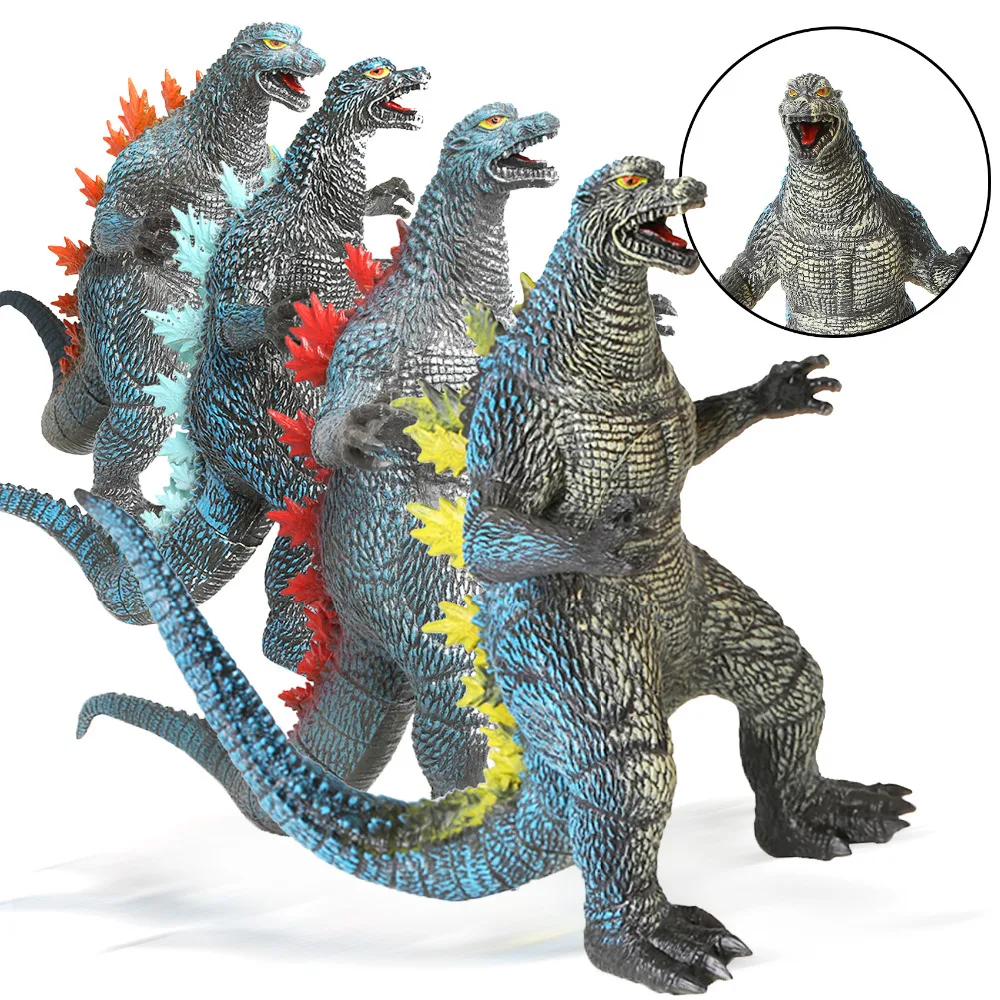 35cm 4 Co'lo'r's Large Realistic Dinosaur Toys Model Action Figures