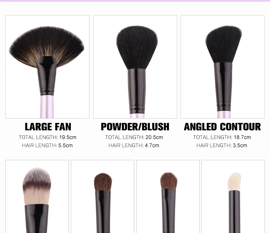 pink makeup brush 18pcs3