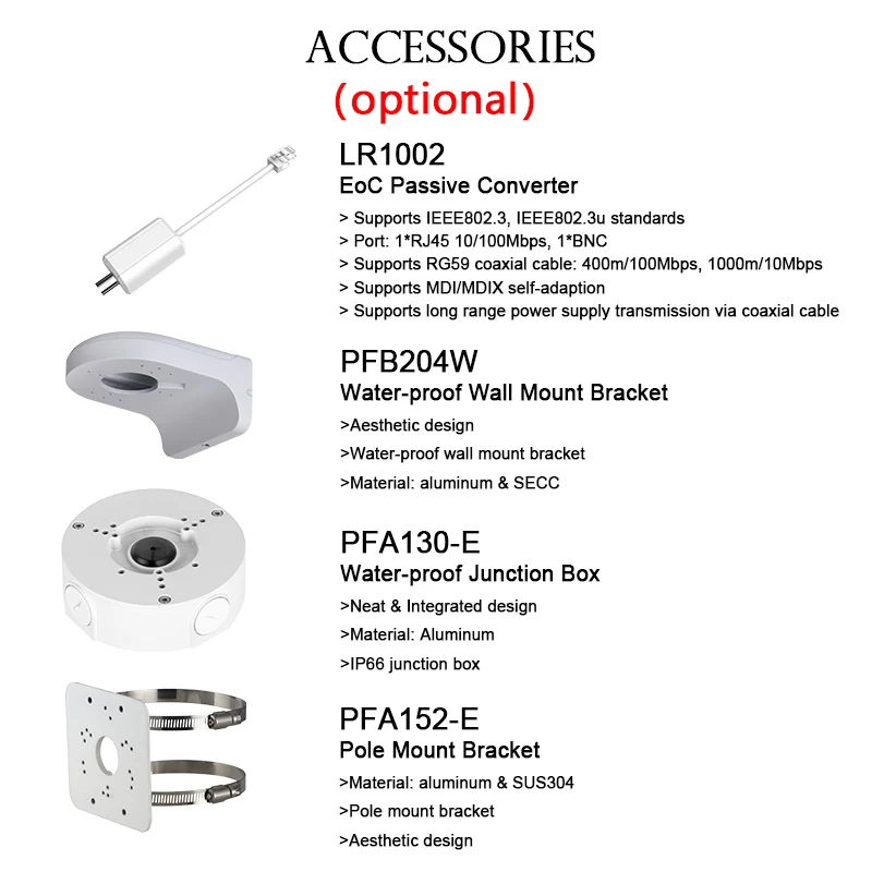 Dahua IP камера 8MP IPC HDW4831EM ASE безопасности с сетевой камерой POE|Камеры