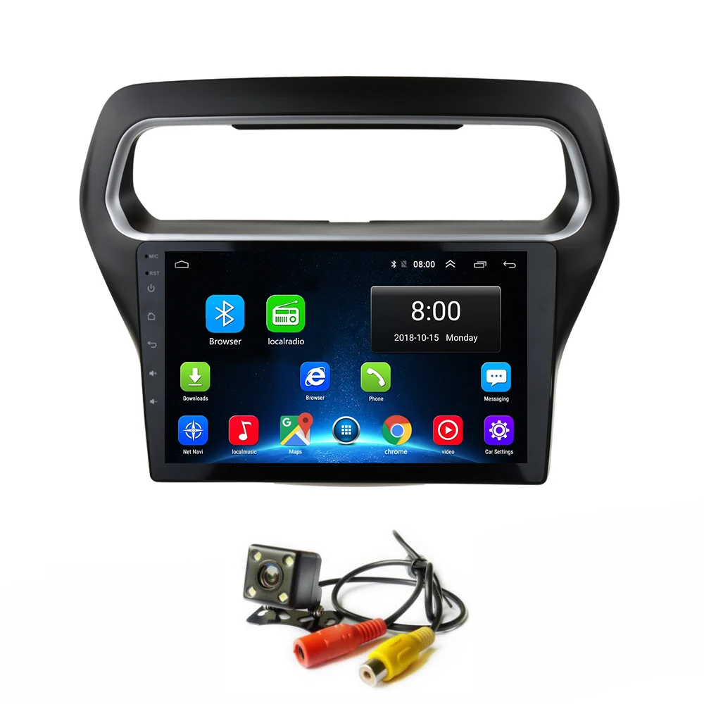 

Android 8.1 Car Stereo GPS Radio Player Navi for Ford Escort Car Multimedia Audio Head Unit with Bluetooth WIFI Maps