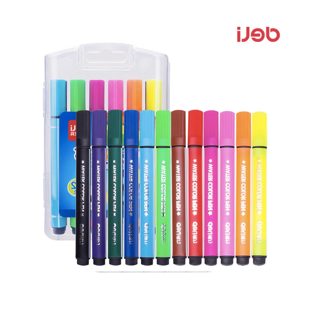 18 Цвета ткань маркеры фломастеры эскиз Pen Set для художника футболка живопись