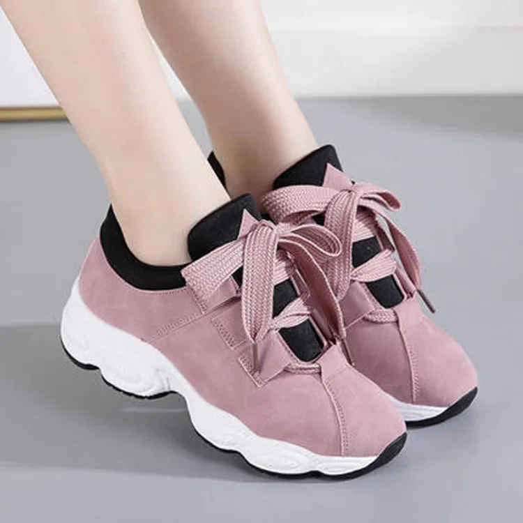 

Women Flats Sneakers Women Platform Shoes Casual Shoes Autumn Women Shoes Scarpe Donna Pointed Harajuku Sapato Feminino 2018