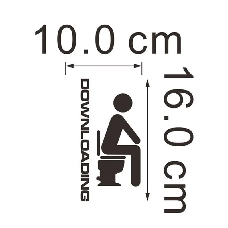 1 шт. наклейки на стену унитаза унитаза|bathroom wc|bathroom decorwall sticker |