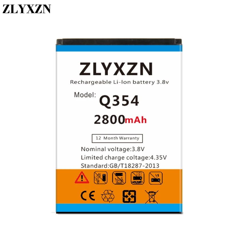 2019 новый 2800 mAh Для Micromax Q354 батареи ACBIR22M03 3 7 V высокого качества | Мобильные телефоны