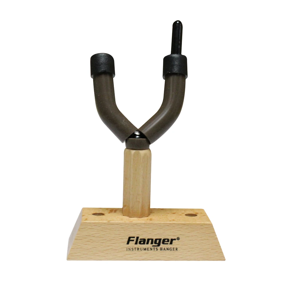 

HLBY Flanger Violin Wall Hangers Wooden Base Violin Wall Mount Holder for Home Studio