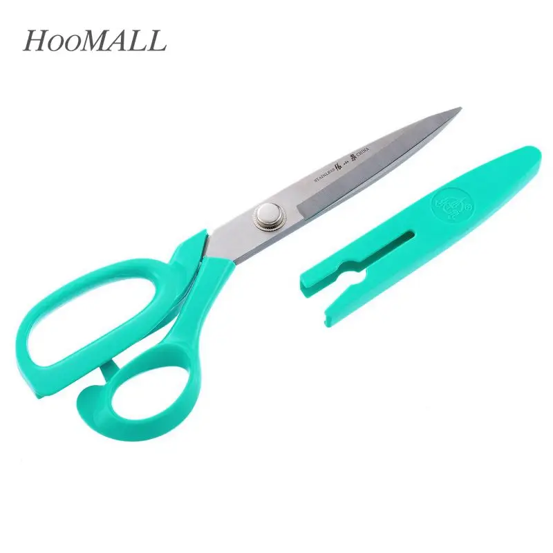 

Hoomall Sewing Scissors For Fabric High Carbon Steel Craft DIY Tailor Scissors Sewing Malachite Green 20.5cm