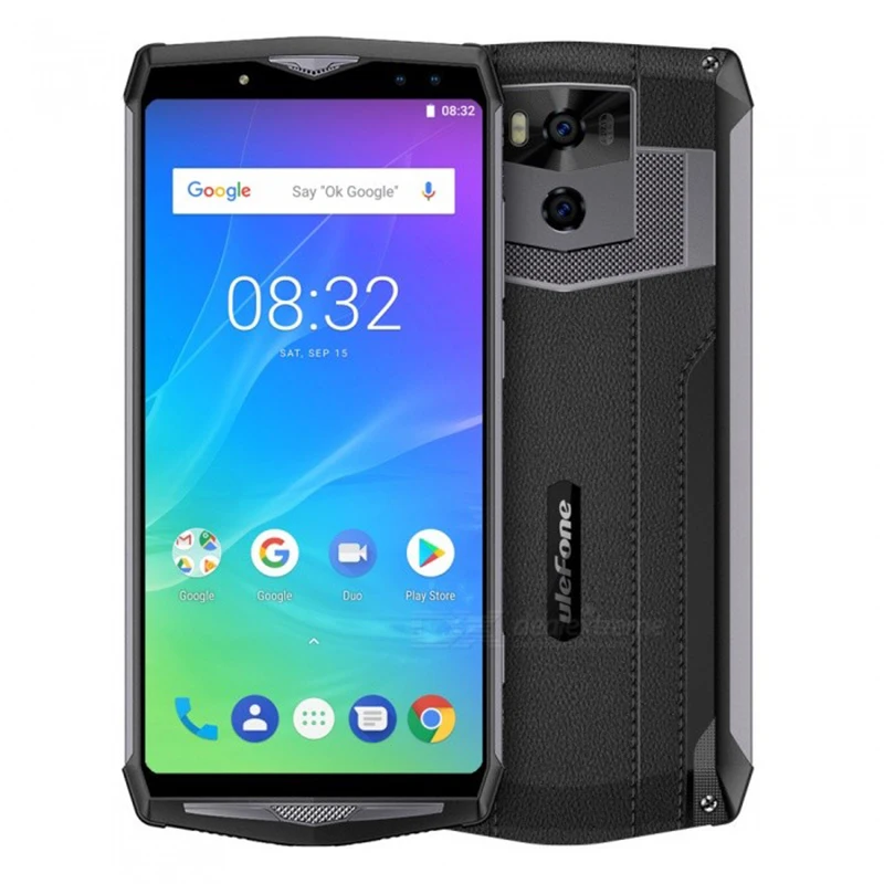 

Ulefone Power 5s 13000mAh Mobile Phone Android 8.1 6.0" FHD MTK6763 Octa Core 4GB+64GB 21MP Face ID Wireless Charge Smartphone