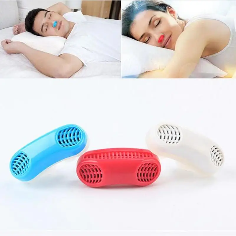 

Silicone Anti Snore Nasal Dilators Apnea Aid Device Stop Snoring Nose Clip Nose Breathing Apparatus Stop Snoring Devices