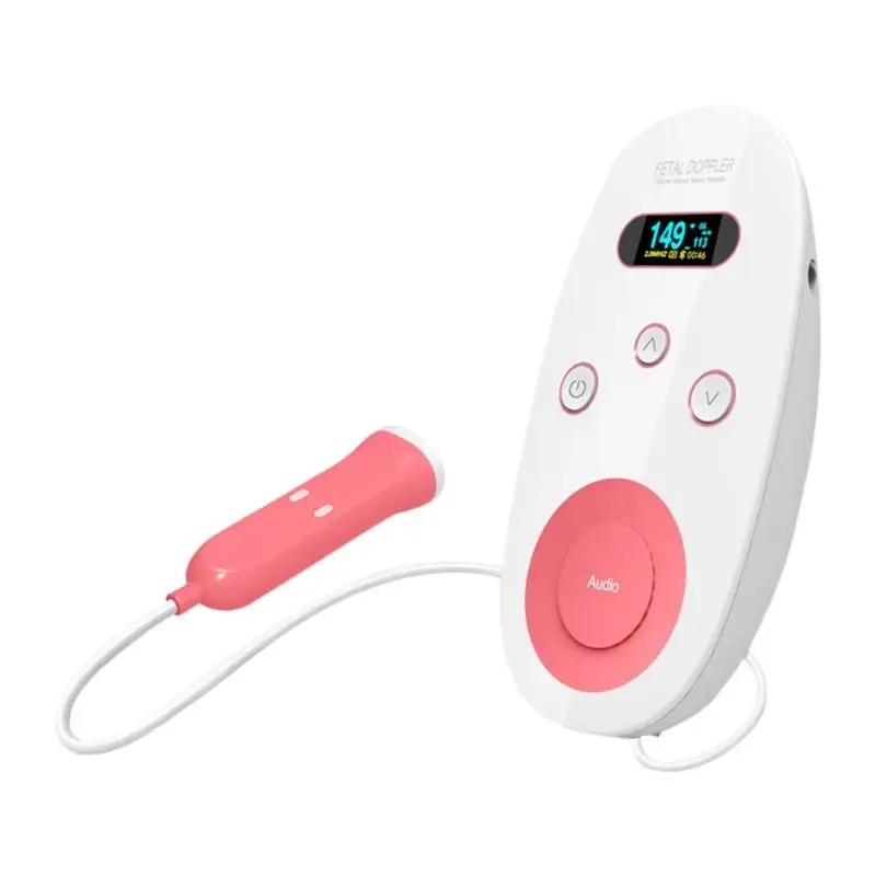 

JOCESTYLE LCD Digital Fetal Doppler Probe Kids Baby Heart Monitor Household Medical Heart Monitor for Baby Pregnant woman