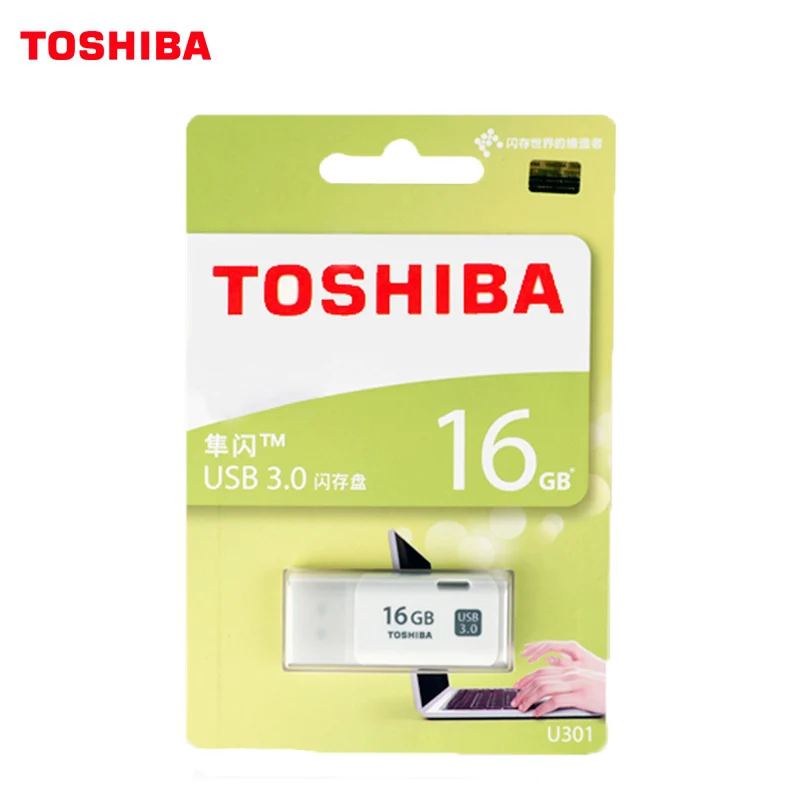 Новинка TOSHIBA USB 3,0 флэш-диск 64 ГБ 32 ГБ 16 ГБ мини-накопитель пластиковая карта памяти USB флеш-накопитель Поддержка официальной проверки