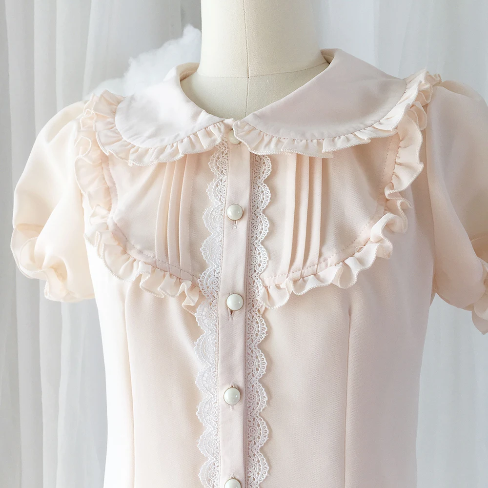 Zanzea Real Vadim Shein 2019 Nieuwe Gratis Verzending Nationale Merk Originele Shirt Lolita Met Korte mouwen Voor de Zomer Meisje studenten Zanzea Real Vadim Shein 2019 Nieuwe Gratis Verzending Nationale Merk Originele Shirt Lolita Met Korte mouwen Voor de Zomer Meisje studenten
