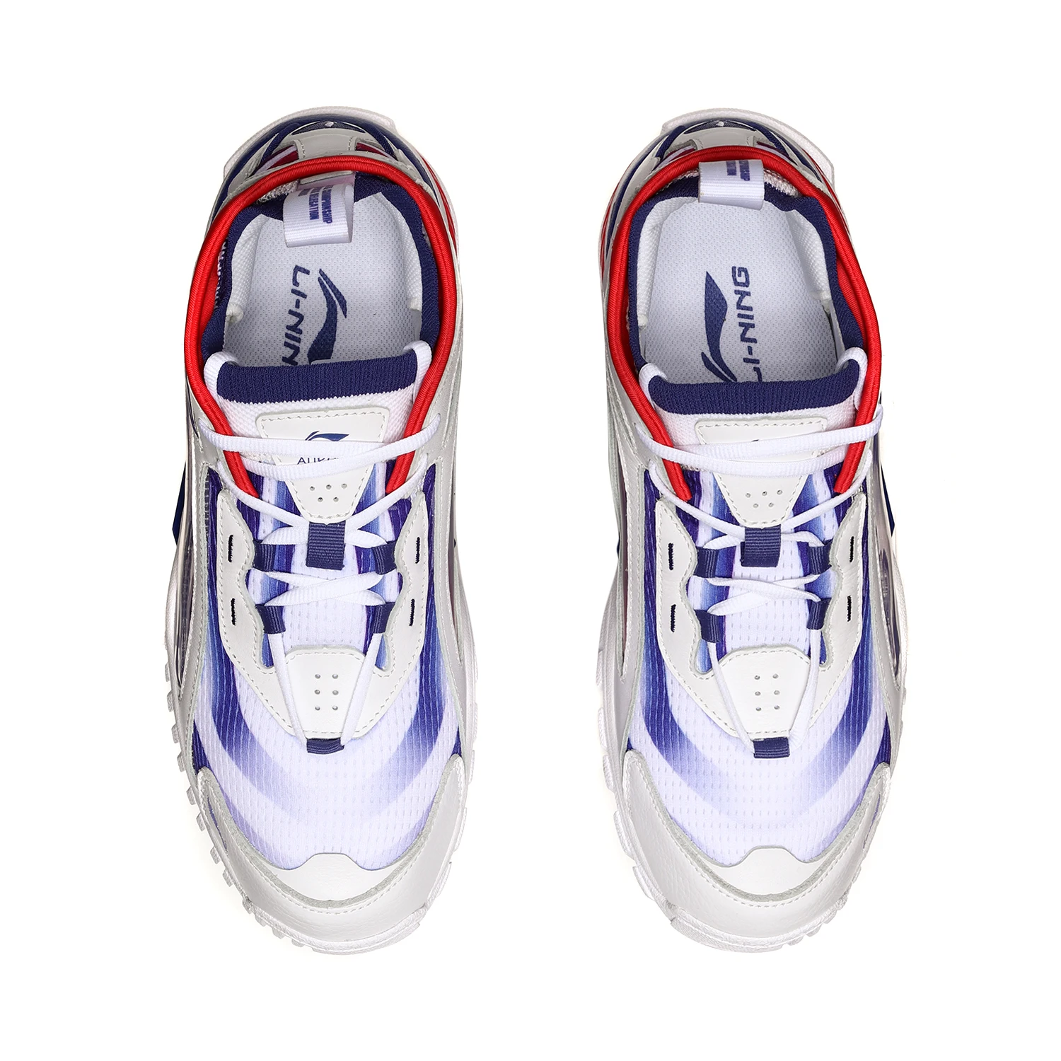 Li Ning PFW женские Аврора Скайуокер стиль жизни обувь ретро носимые подкладка