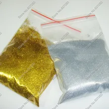50 gram x 1/12"(0,2 мм) 008 дюймов Золото Серебро Цвет Сияющий тонкий лак для ногтей порошок для ногтей искусство DIY Блестки для рукоделия украшения
