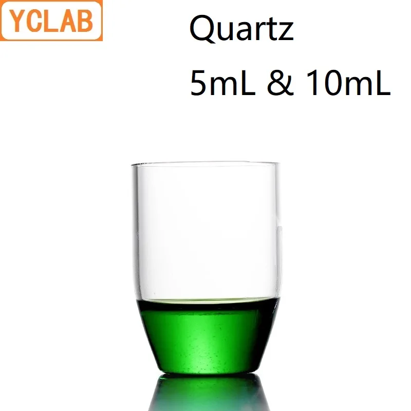 

YCLAB 5mL & 10mL Quartz Crucible with no Lid Highly Transparent High Temperature Resistance Laboratory Chemistry Equipment