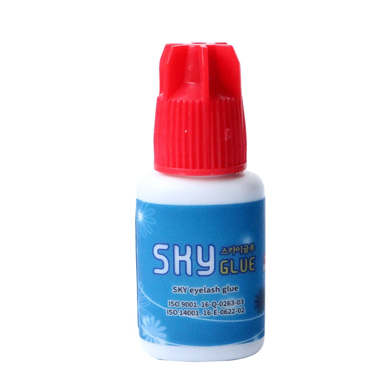 

S+ Eyelash Extension Glue Fast Drying Strongest SKY False Eyelash Extension Glue 7-8 Week Lasting Time Professional Use Only 5ml