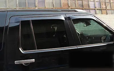 

Window Visor Vent Shades Sun Rain Guard For Land Rover LR4 Discovery 4 2010-2015