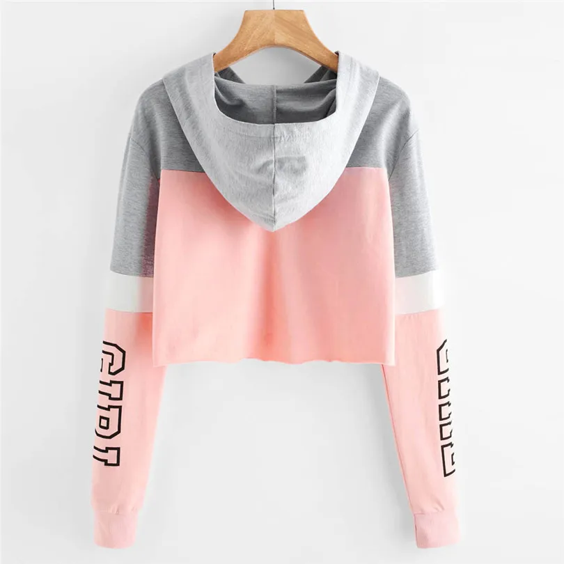 New Fashion Women Printing Long Sleeve Hoodie Sweatshirt Hooded Pullover Casual Daily Tops Blouse #4F01 (13)