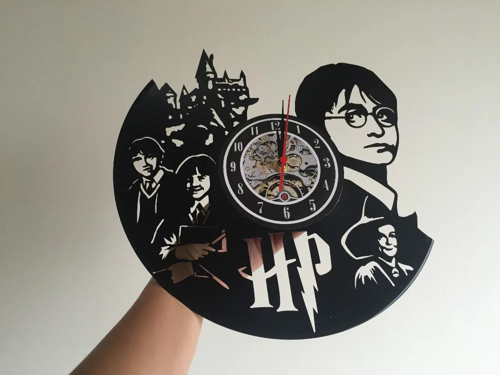 Reloj Disco Vinilo - Harry Potter