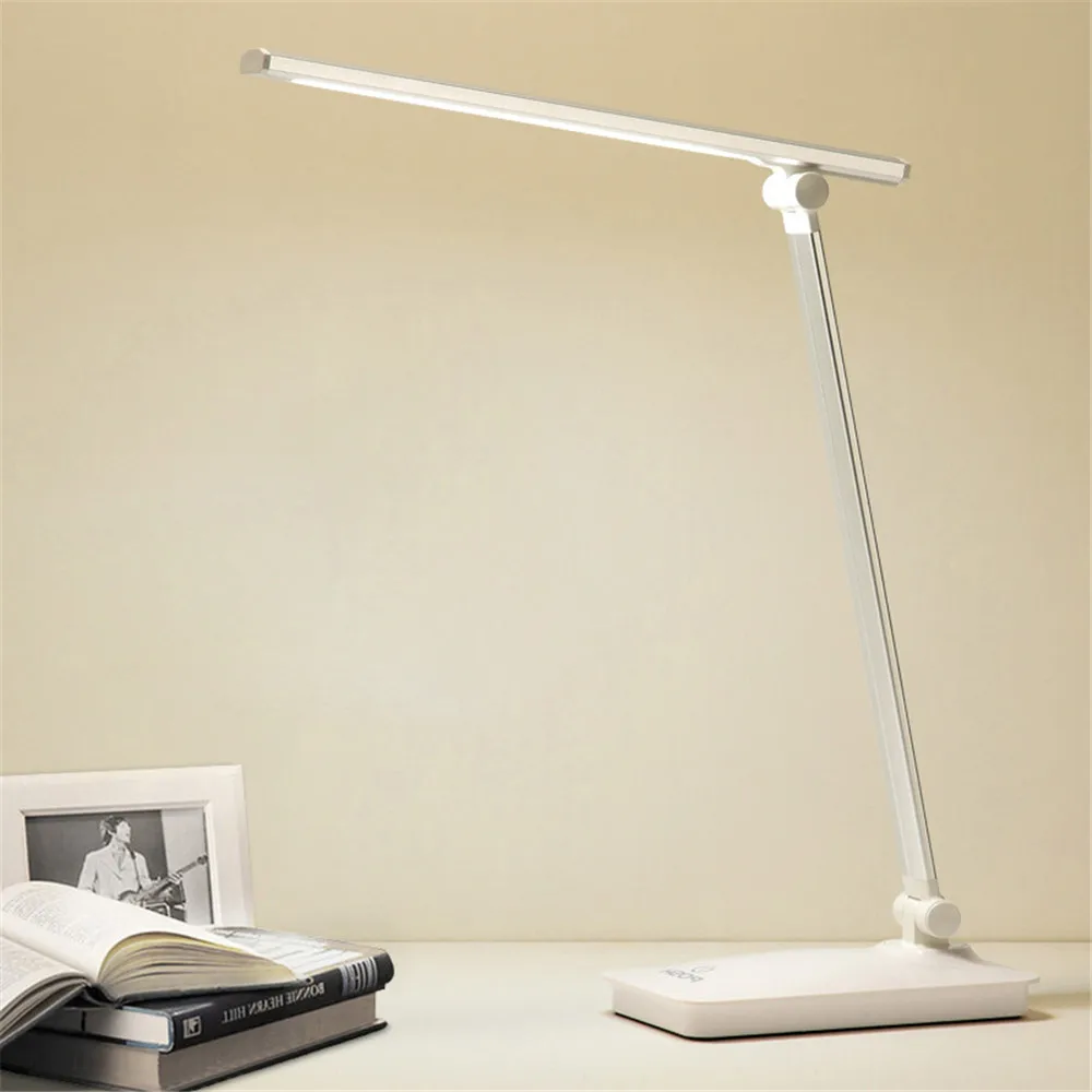 

LED USB Charging Dimming Table Lamp Light Touch Switch Flexible Book Light Table Lamps Desk Luminaria De Mesa For Home Office