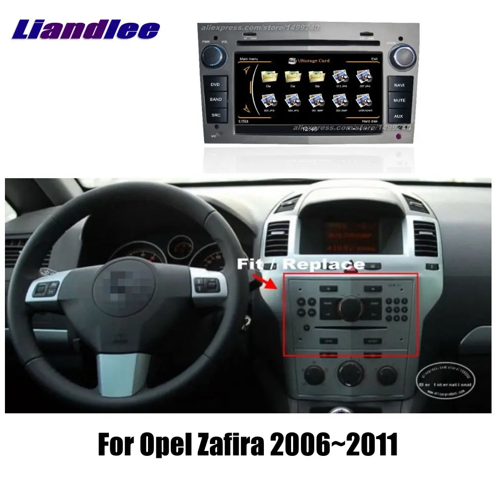 

For Opel Zafira 2006~2011 - Car GPS Navigation System + Radio TV DVD iPod BT 3G WIFI HD Screen Multimedia System