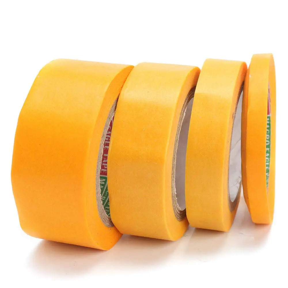 

Yellow Masking Tape DIY Modeling Tools Modeler Car DIY Car Paint Durable Multifunctional Handmade